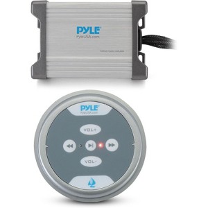 Pyle 2-Channel Bluetooth Marine Amplifier Kit (PLMRMBT5S.5) - 1 of 4