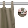 Yescom 1PCS 54"x120" Outdoor Curtain Panel Tab Top UV30+ Patio Pergola Backyard Brown - 2 of 4