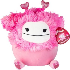 Squishmallows Pink Bigfoot - 10" Caparinne The Pink Bigfoot Plush - Collectible Soft & Squishy Stuffed Animal Toy - Gift for Kids, Girls & Boys - 1 of 4