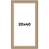 PosterPalooza | Panoramic Museum Silver Picture Frame - UV Acrylic, Foam Board Backing, Hanging Hardware - 2 of 4