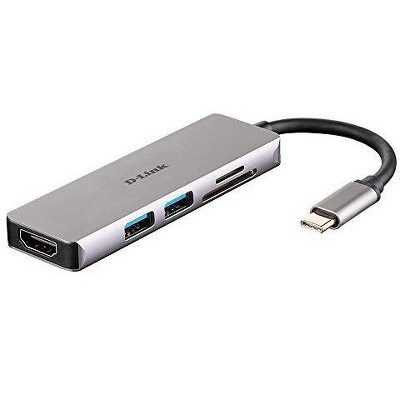 D-Link DUB-M530-US Hub, Grey