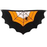 Large Halloween Spider Web Cotton Bunting