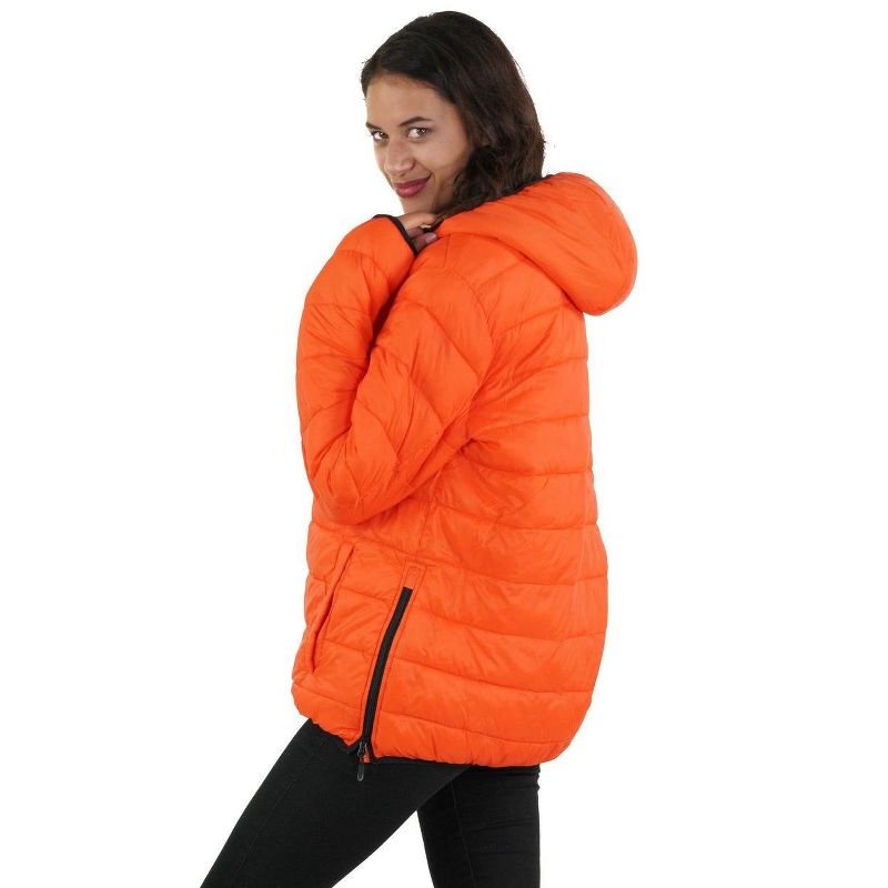 Members Only Women's Popover Puffer Oversized Jacket, 3 of 5