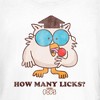 Juniors Womens Tootsie Pop Mr. Owl How Many Licks T-Shirt - 2 of 4