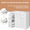 Mshliw 36" Bathroom Vanity with Ceramic Sink, Freestanding Cabinet with 6 Drawers and Adjustable Shelf(White) - 3 of 4