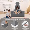 6PCS Modular Kids Play Sofa, Toddler Couch Play Couch for Playroom, Foam Modular Couch for Girls & Boys - 3 of 4