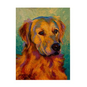 Trademark Fine Art -Marion Rose 'Den Retriever' Canvas Art - 1 of 4
