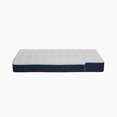 Twin Charcoal Cool Gel Memory Foam Mattress with Knit Cover