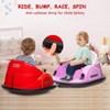 Kids Ride on Bumper Car, 12V Battery Powered Bumper Car with Remote Control, Electric Bumping Toy with 360 Degree Spin, Music, LED - 4 of 4