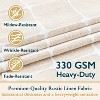 LunaLulinlk Tassel Shower Curtain Set with Hooks - 3 of 4
