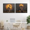 Stupell Industries Haunted Houses with Moon 2pc Framed Giclee Art Set - 2 of 4