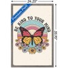 Trends International Be Kind to Your Mind Framed Wall Poster Prints - 3 of 4