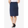 Jessica London Women's Plus Size Tummy Control Bi-Stretch Pencil Skirt - 3 of 4