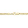 EVERLY JEWELRY | Silver 4.2mm Foxtail Chain Bracelet, 7.5 inch - Multiple Metal Color Options - 2 of 4