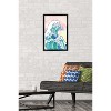 Trends International Watercolor Waves Framed Wall Poster Prints - 2 of 4