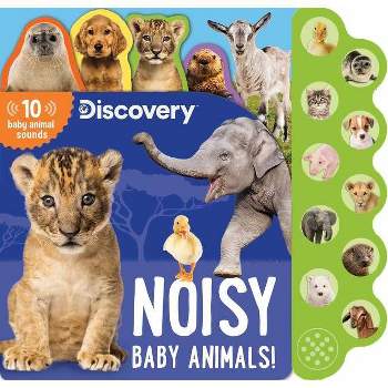 Discovery: Noisy Baby Animals! - (10-Button Sound Books) by  Thea Feldman (Board Book)