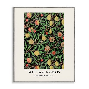 Stupell Industries William Morris Fruit Or Pomegranate Framed Giclee Art - 1 of 4