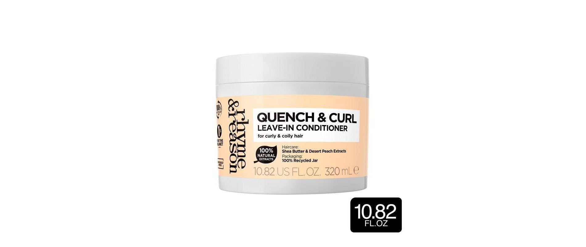 Rhyme & Reason Quench and Curl Leave-in Conditioner - 10.8 fl oz: Conditioning, Curl Enhancing, Sulfate-Free, Vegan