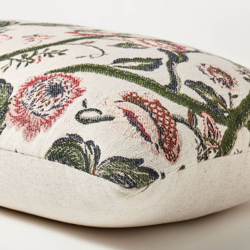 Woven Floral Throw Pillow - Threshold™ designed with Studio McGee, 5 of 13