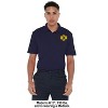 University of Central Oklahoma Adult Polo Left Chest Logo, Black - 3 of 4