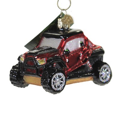 Old World Christmas 3.0" Side By Side Atv Off-Road Vehicle  -  Tree Ornaments