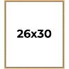 PosterPalooza | Classic Modern Gold Picture Frame - UV Acrylic, Foam Board Backing, Hanging Hardware - 2 of 4