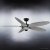 Urban Ambiance Luxury Urban Loft Ceiling Fan 14.25''H x 60''W,  Midnight Black Finish,  Brisbane Collection, UHP9262 - 4 of 4