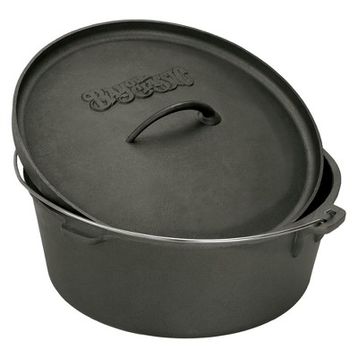 Bayou Classic Cast Iron 4qt Dutch Oven