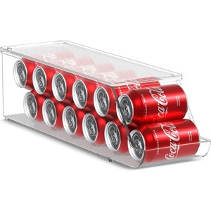 Sorbus Soda Can Organizer - Stackable Design, Maximize Space, Safe & Durable, Enhanced Visibility - 1 of 4