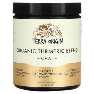 Terra Origin Organic Turmeric Blend, Chai, 6.35 oz (180 g) - 1 of 2