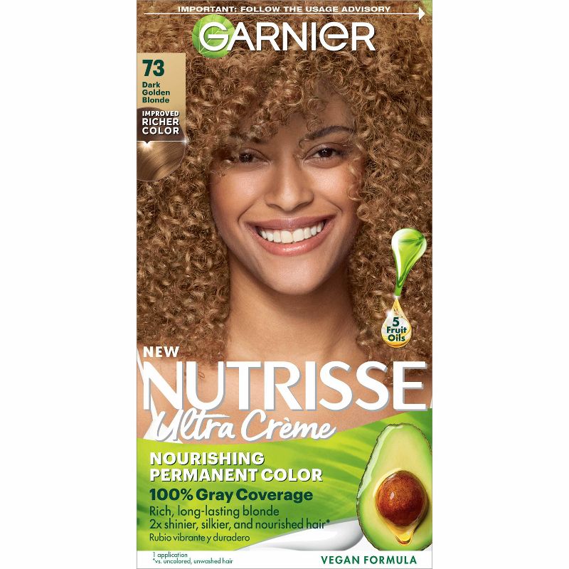 Garnier Nutrisse Nourishing Permanent Hair Color Creme, 1 of 12