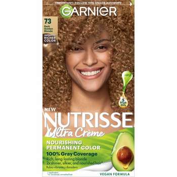Garnier Nutrisse Nourishing Permanent Hair Color Creme - 73 Dark Golden Blonde