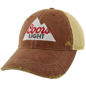 Adult Coors Light Logo Red Colorway Trucker Hat - 1 of 4