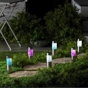 Mosaic Solar Lights, Set of 6 - 1 of 3