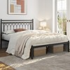 Yaheetech Modern Metal Platform Bed Frame with Headboard - 2 of 4