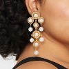 Bead Chandelier Earrings - A New Day™ - 2 of 3
