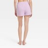 Women's Fleece Lounge Shorts - Colsie™ - 3 of 3