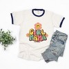 Simply Sage Market S.W.Smiley Girl Mama Flower Ringer Tee - 3 of 4