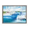 18" x 24" Blake Summer is for Sailing by Janet Meinke-Lau Framed Printed Glass Gray - Kate & Laurel All Things Decor - 2 of 4