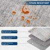 Washable Vintage Runner Rug for Kitchen Non-Slip Soft Carpet, Low Pile Traditional Accent Rug - 4 of 4