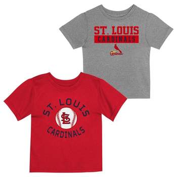 MLB St. Louis Cardinals Toddler Boys' 2pk T-Shirt