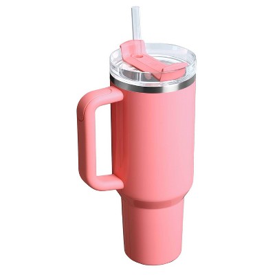 Stanley - Brandclub - Stanley 40 oz Stainless Steel H2.0 FlowState Quencher  Tumbler Coral Fixation - e.l.f.: Dishwasher-Safe Drinkware for Hot/Cold  Beverages, Pink