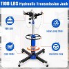 COZONY Hydraulic Transmission Jack, 1322 lbs Heavy Duty High Lift, 32"-67" Adjustable, Foot Pedal, 360° Swivel Wheels, Garage/Workshop Repair - 4 of 4
