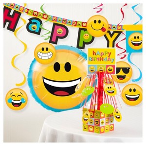 Show Your Emojions Birthday Party Decorations Kit