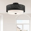 Livex Lighting Noria 4 - Light Semi-Flush Mount in  Black - 2 of 4
