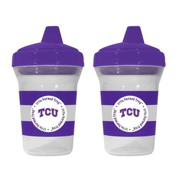 BabyFanatic Toddler and Baby Unisex 9 oz. Sippy Cup NCAA TCU Horned Frogs