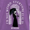 Girl's Wednesday I'm Not Weird, Everyone Else Is T-Shirt - 2 of 4