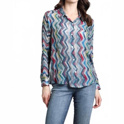 Women's Buttondown Blouse - APNY
