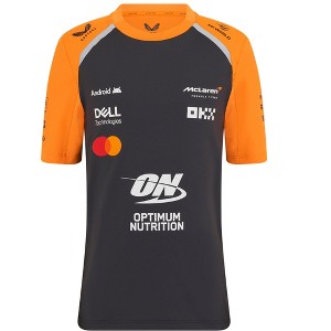 Castore McLaren Extreme E Kids 2025 Team Set Up T-Shirt - 1 of 4