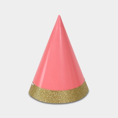 Hello Kitty Pink Party Cone Hats  Girls Party Supplies and Favors